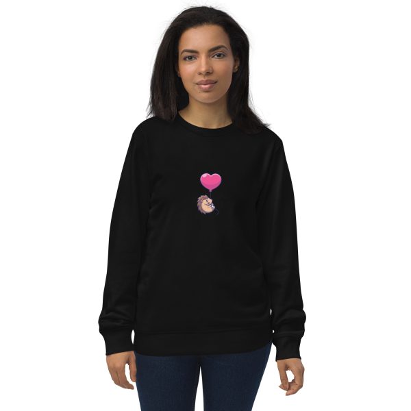 Uniseks biologisch sweatshirt - Hedgehog - Afbeelding 2