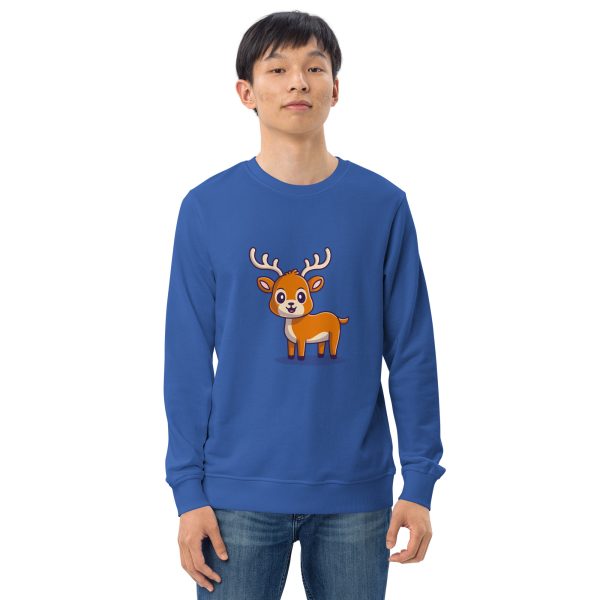 Uniseks biologisch sweatshirt - Deer - Afbeelding 13