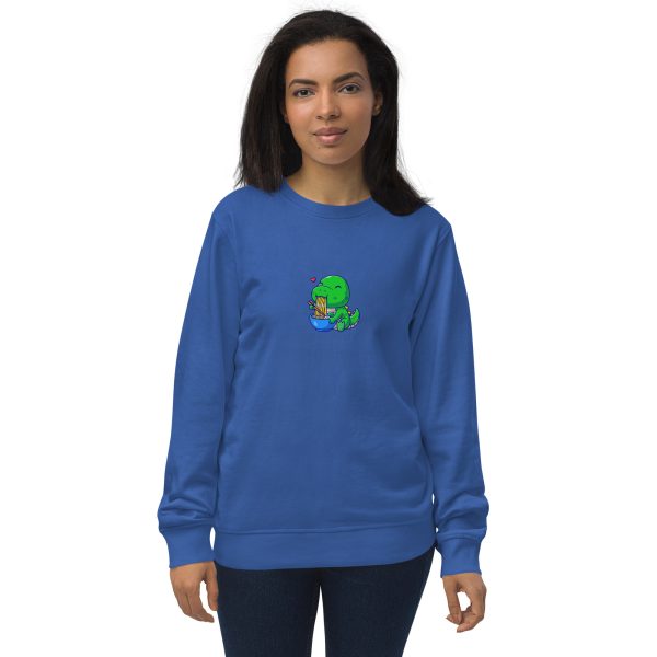 Uniseks biologisch sweatshirt - Dino - Afbeelding 6