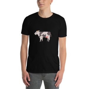 Uniseks T-shirt met korte mouw - Cow