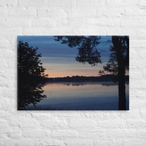 Canvas - zonsondergang