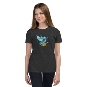 Jongeren T-shirt met korte mouwen - De moedige drakenbedwinger